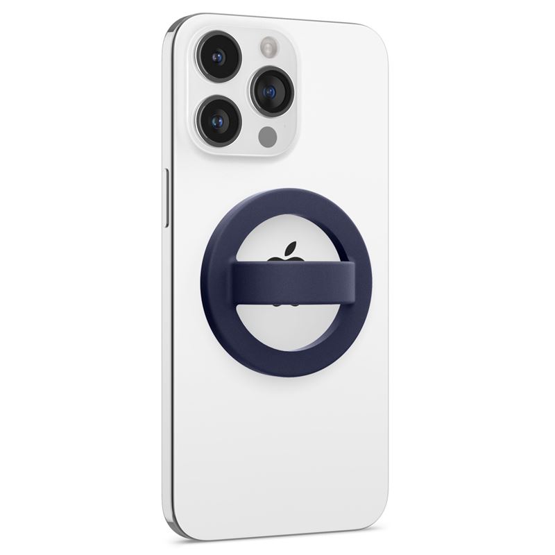 Suport universal pentru telefon Caseology Nano Pop, Compatibil MagSafe, Rotire 360 grade, Bleumarin